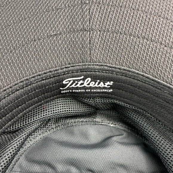 NEW Titleist Tour Aussie Black/White Bucket Golf Hat - Picture 5 of 6